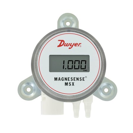 DWYER INSTRUMENTS Differenitial Pressure Transmitter, Xmtr Wall Ulr MSX-W10-IN